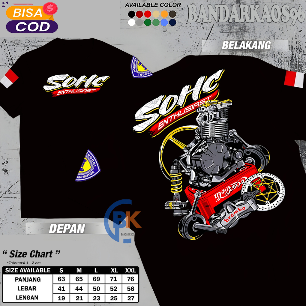 Bandarkaos96 Kaos Racing Herex Shock Enthusiat / Supermoto Herex / Kaos Cb / Kaos Gl Ragat Herex Cot