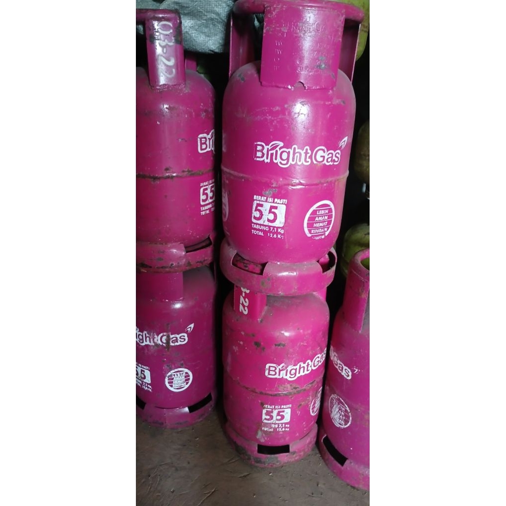 Gas LPG 5,5 kg Segel ORI