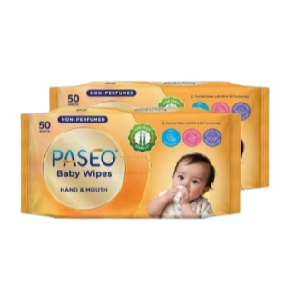 Paseo Baby Wipes 50 sheets