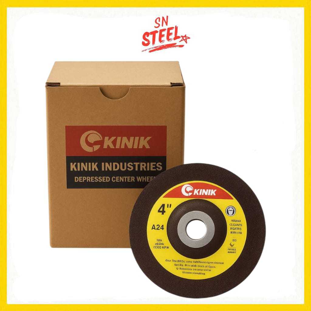 Batu Gerinda Poles Besi Mata Slep KINIK 6ML 4inch Isi (25pcs)