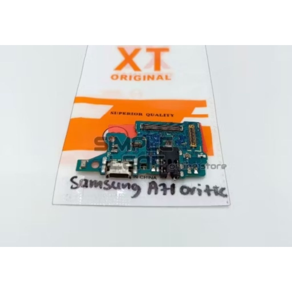 FLEXSIBEL KONEKTOR CHARGER PAPAN CAS SAMSUNG A71/A715 FULSET IC