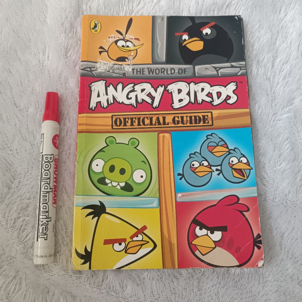 Preloved The World of Angry Birds Book Buku Second English Official Guide