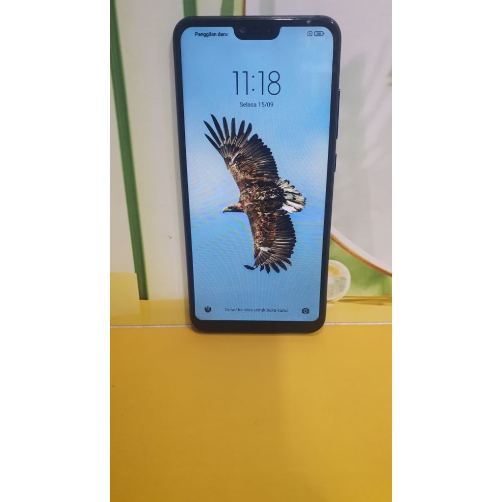 HP SECOND XIAOMI MI8 LITE BLACK FULLSET RAM 6/128GB