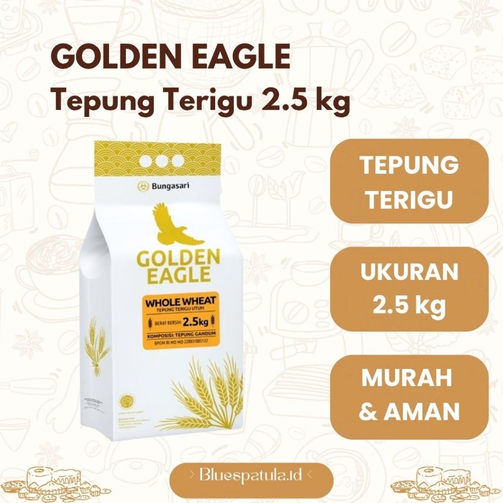 GOLDEN EAGLE WHOLE WHEAT FLOUR 2,5KG