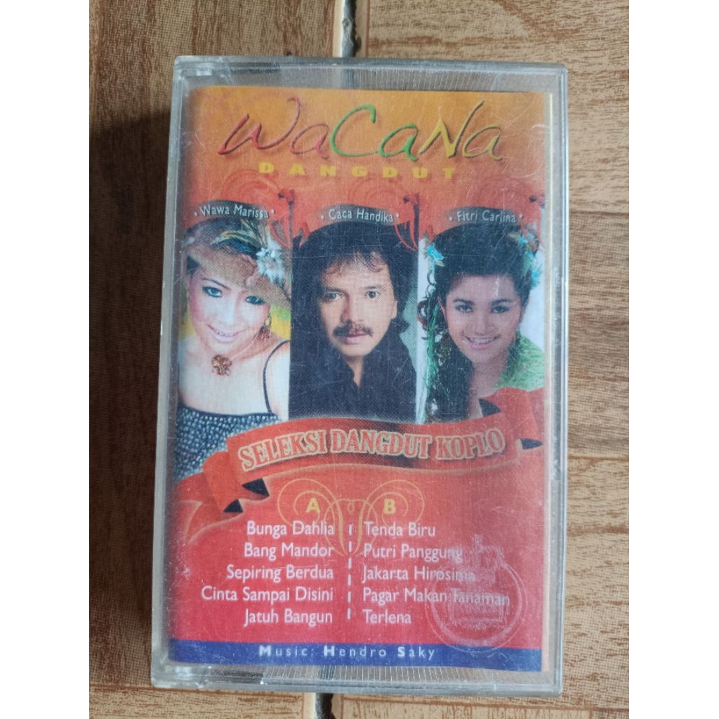 kaset pita WACANA seleksi dangdut koplo
