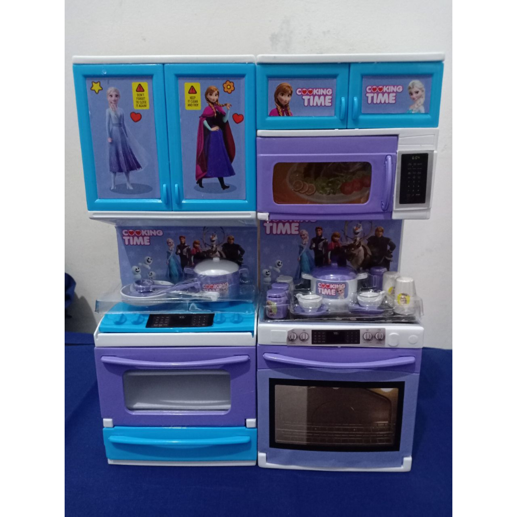 MAINAN ANAK PEREMPUAN MASAK MASAKAN DAPUR HAPPY KITCHEN KECIL DAN BESAR