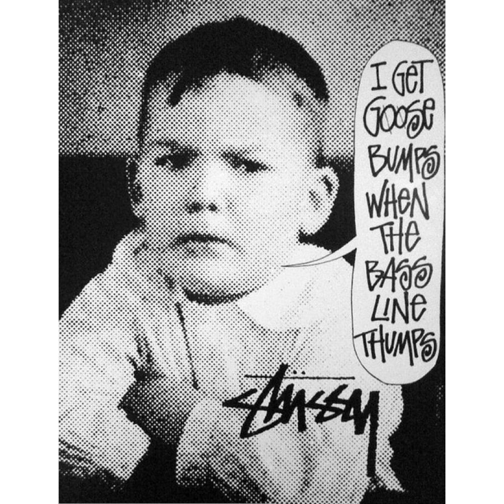 bundling kaos stussy 80's & 90's