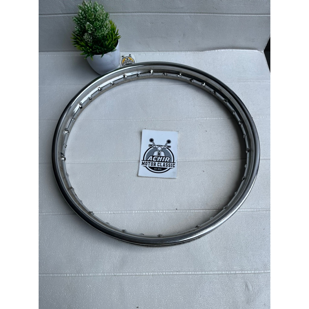Velg HM tengah original 1.40 x 17 honda c70 c700 c800 Supercup Astrea 800 Star prima Grand original
