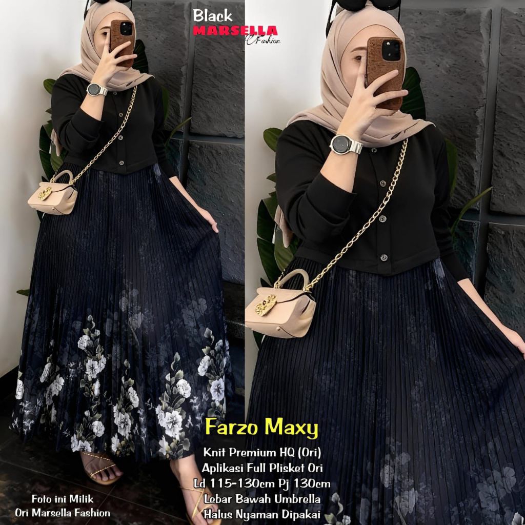 Aura maxy / gamis bahan knit / dress kaos  / gamis kondangan / maxy polos