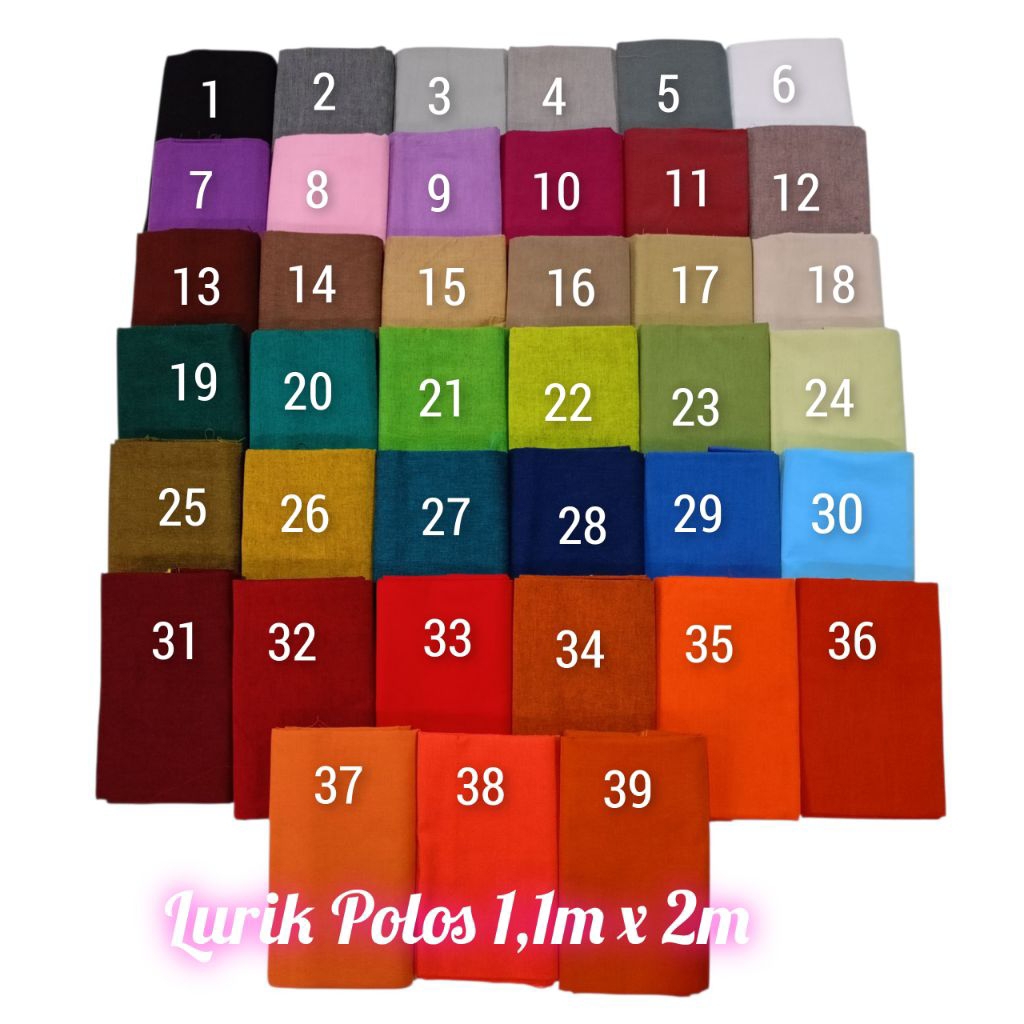Kain Tenun Lurik Polos