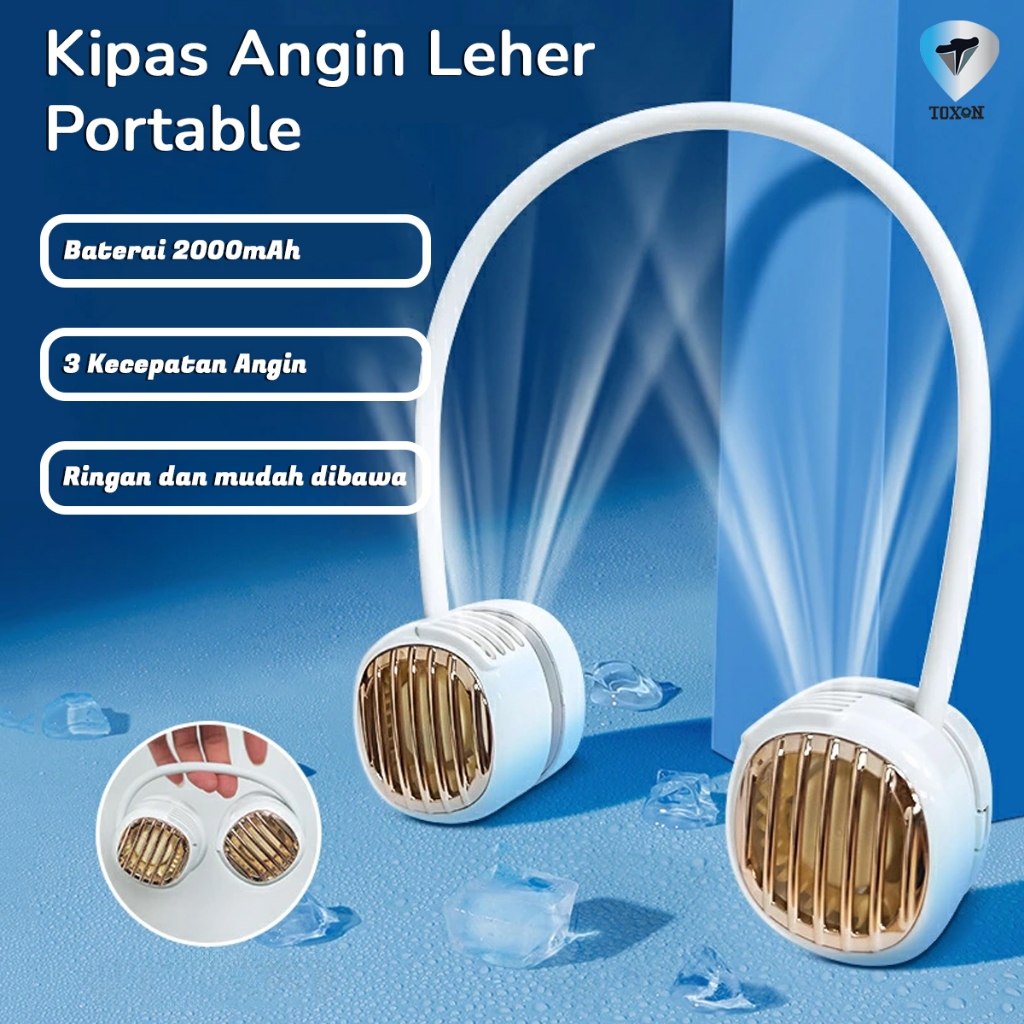 kipas angin leher portable | kipas leher | Kipas Angin Leher Portable F3 Toxon