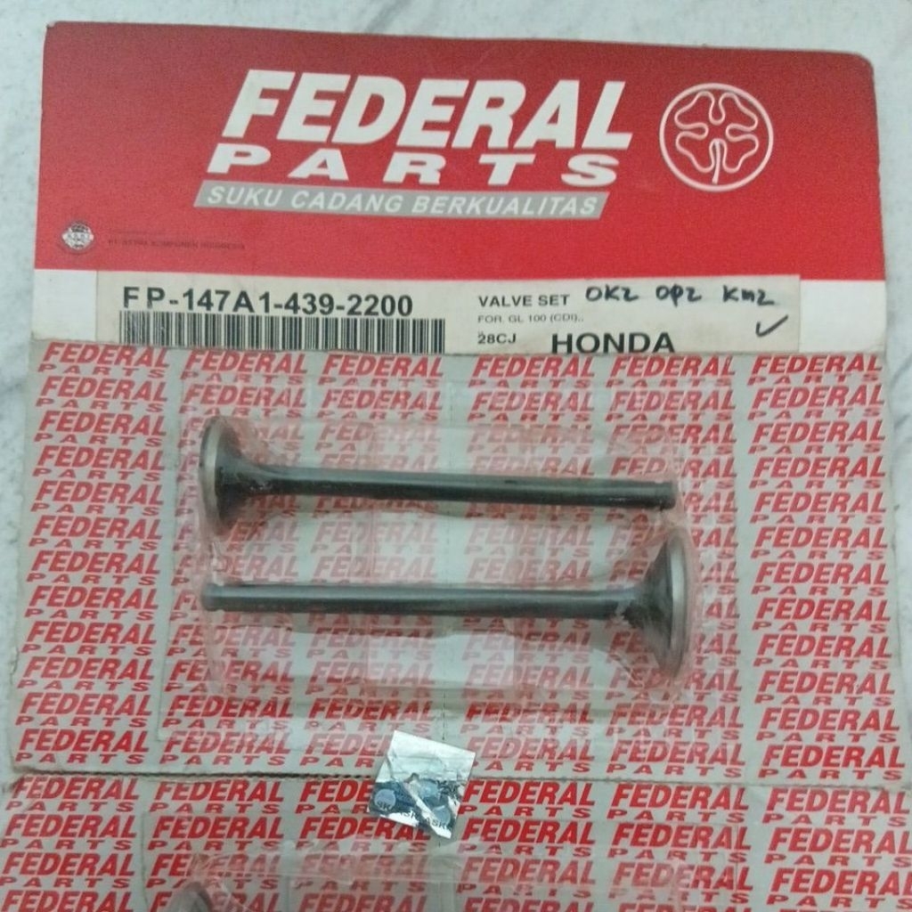 Payung Klep  Federal FP-147A1-439-2200 GL 100 (CDI)