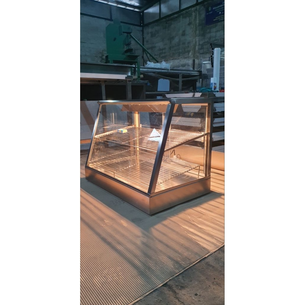 Food Warmer / Etalase Fried Chicken 80cm