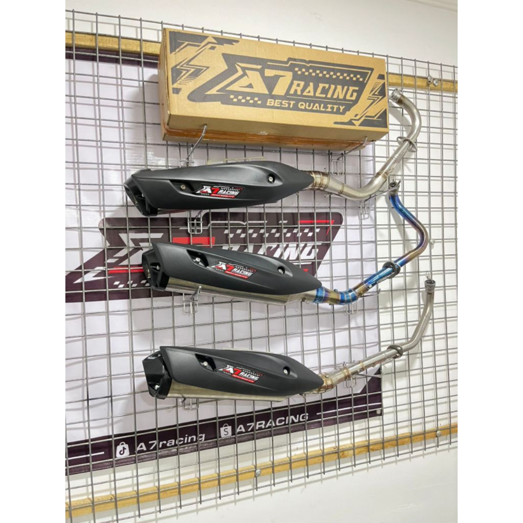 knalpot original a7 racing knalpot mx 135 new mx 135 old vixion cbr150