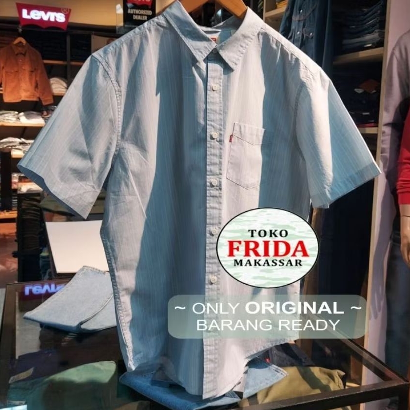 Shirt Men Kemeja Pria Levis Original Art : 866270204