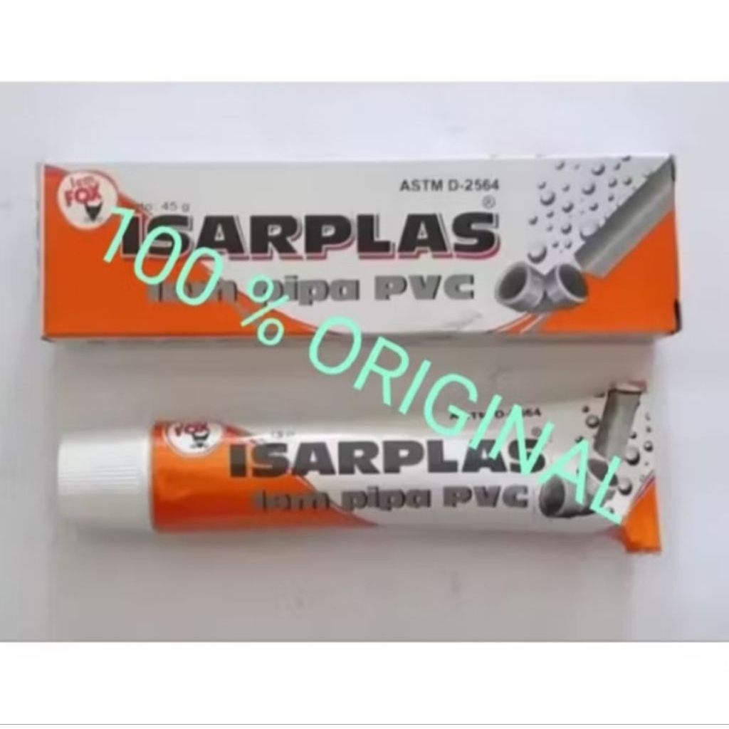 Lem Pipa Isarplas / Lem pipa PVC / Lem pipa isarplas 40 Gram/ Lem Pipa Tube Isarplas