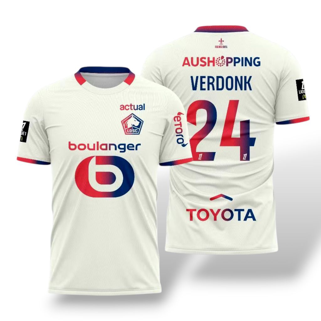 JERSEY LOSC LILLE AWAY 25/26 FREE NAMESET
