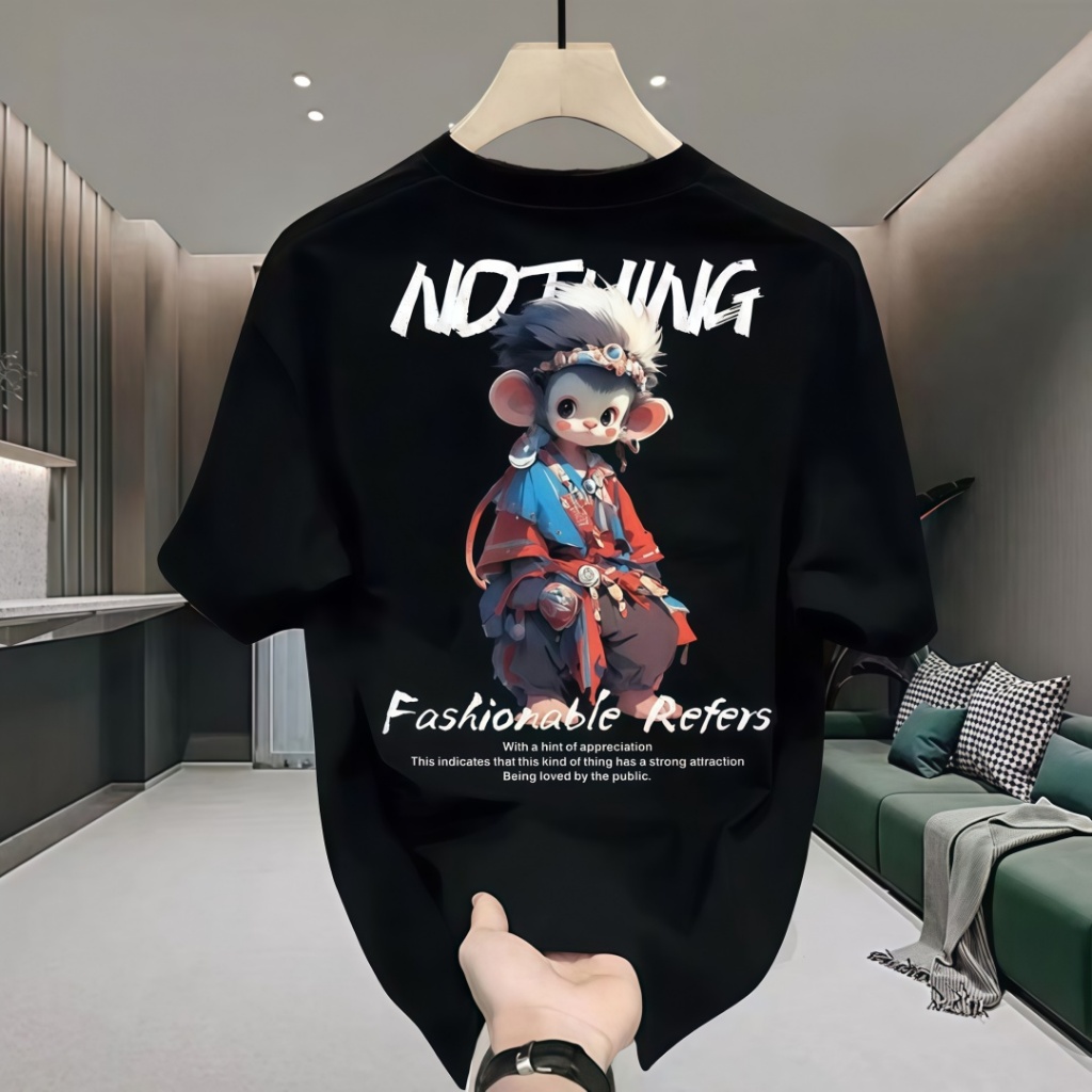 COD   Flash Sale Kaos Monyet Pria/Wanita Murah