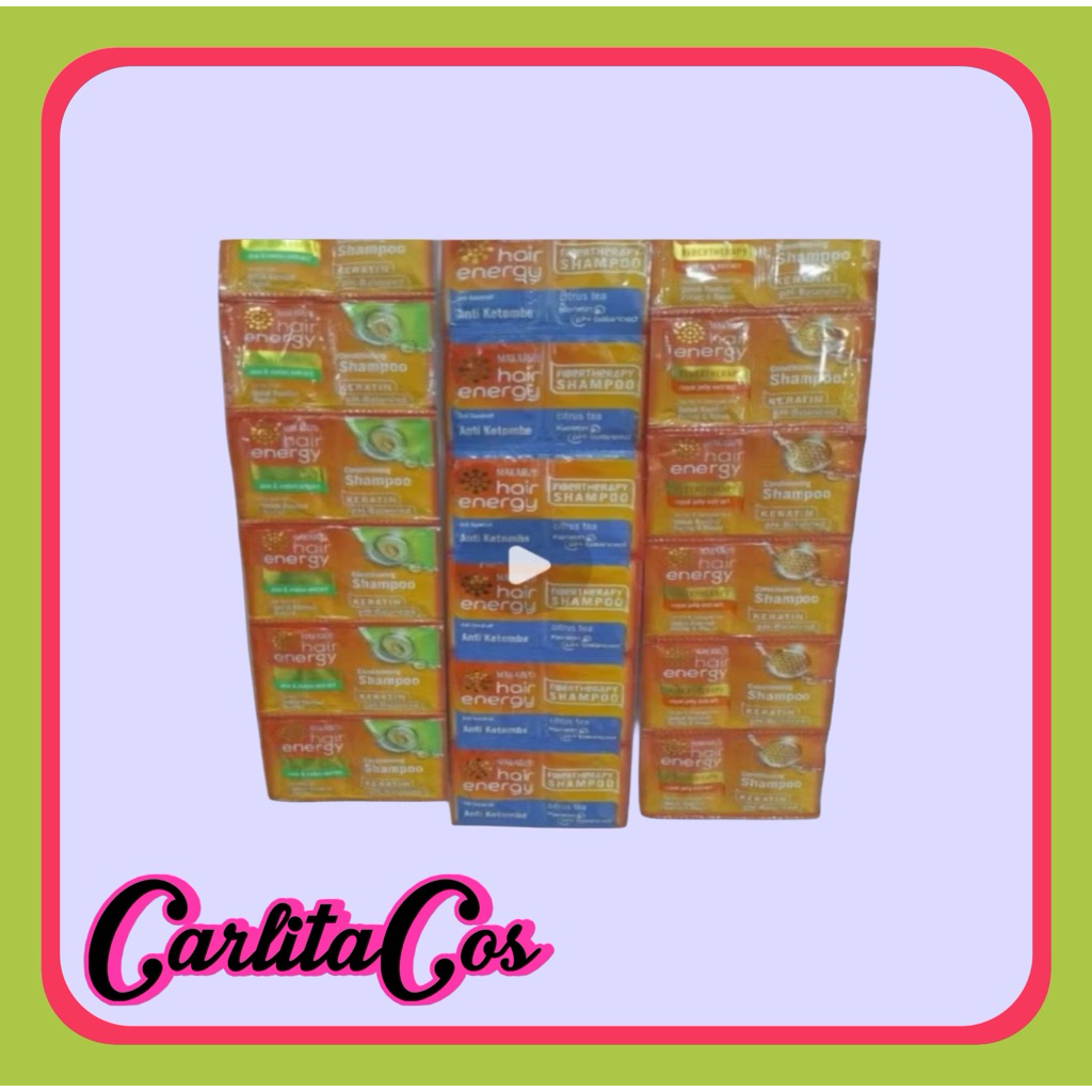 makarizo hari energi conditioning shampoo keratin SACHET