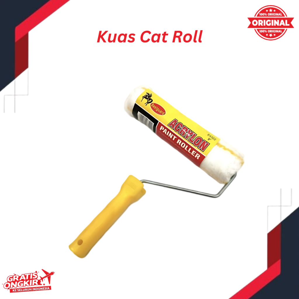 Kuas Roll Rol Cat Tembok 9" Inch / Roll Cat Tembok KUAS ROL ROLL CAT TEMBOK 9" INCH BESTGUARD KUAS R