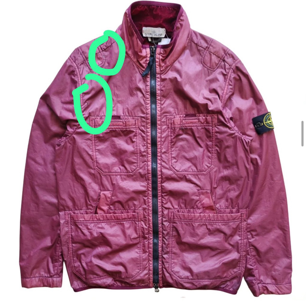 STONE ISLAND LAMY FLOCK JACKET