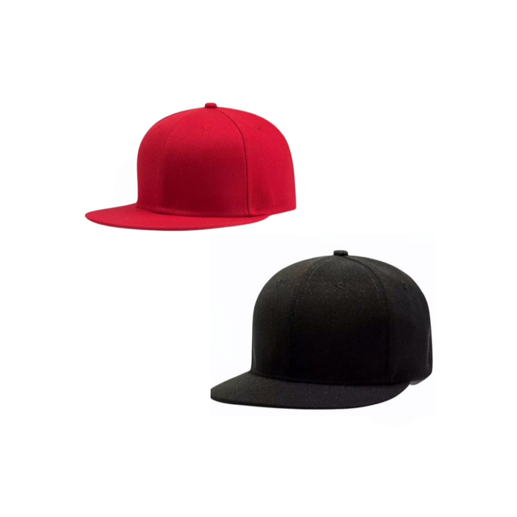 (STYLISH) Topi Snapback Polos Snapback Hat Snap back Pria Wanita Unisex