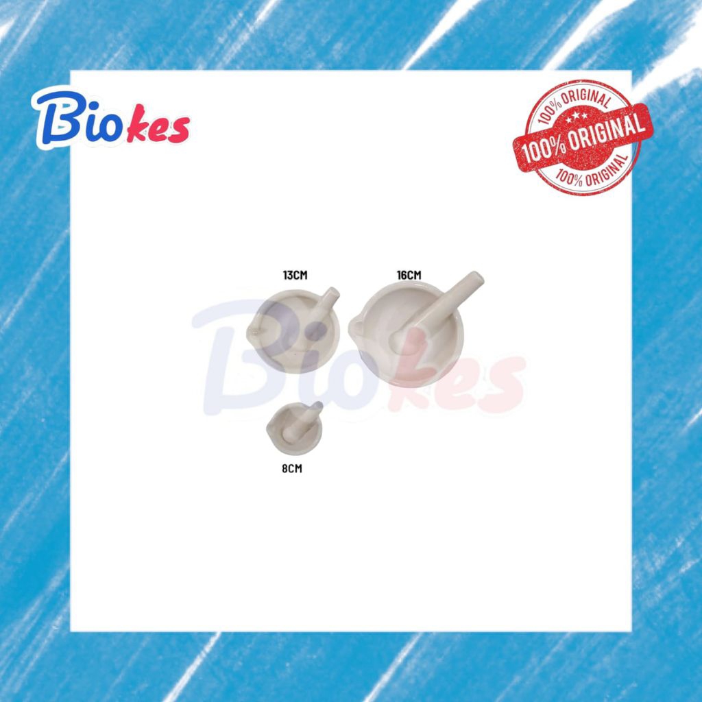 MORTIR ALL SIZE alat peracik dan penggerus obat