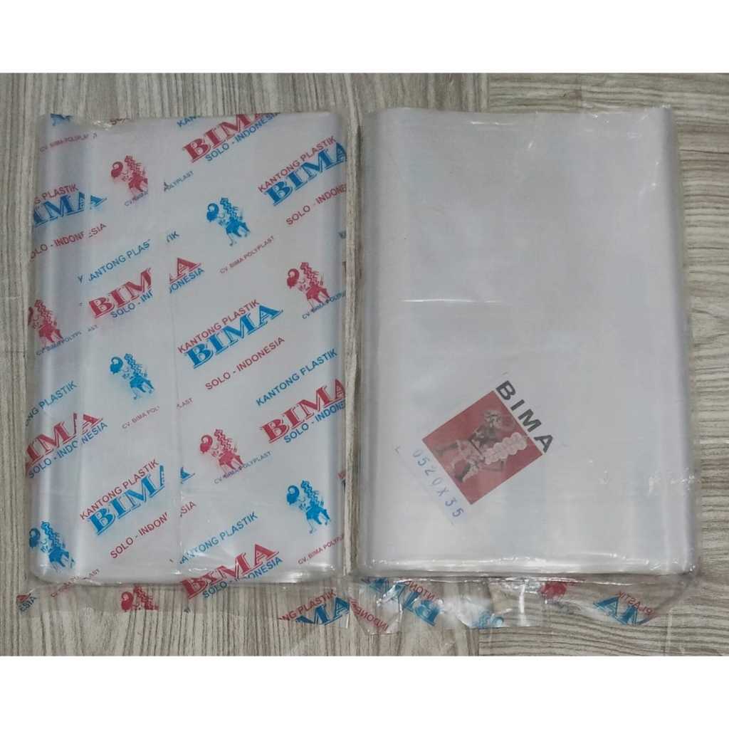 Plastik PP bening tebal 05 plastik keripik tebal / plastik kaku bening tebal / plastik makanan kerin