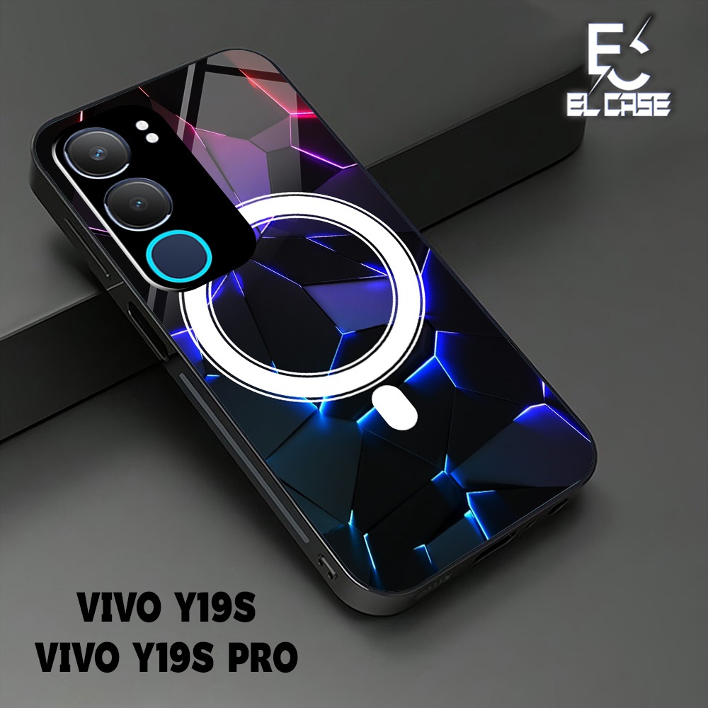 EL CASE - Case VIVO Y19S-VIVO Y19S PRO  kesing hp Fashion MAGSAFE mix Fashion terbaru Case Flwr Casi