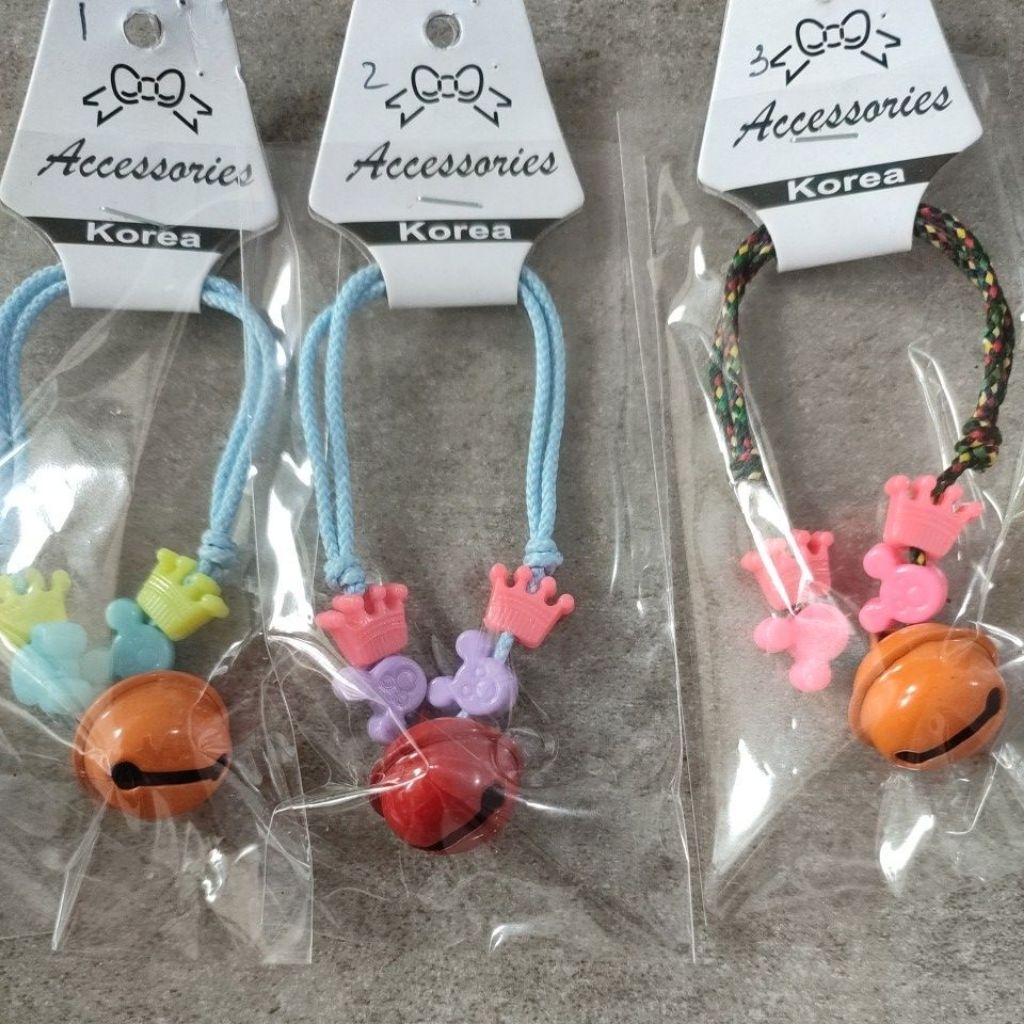 kalung kucing tali lonceng besar