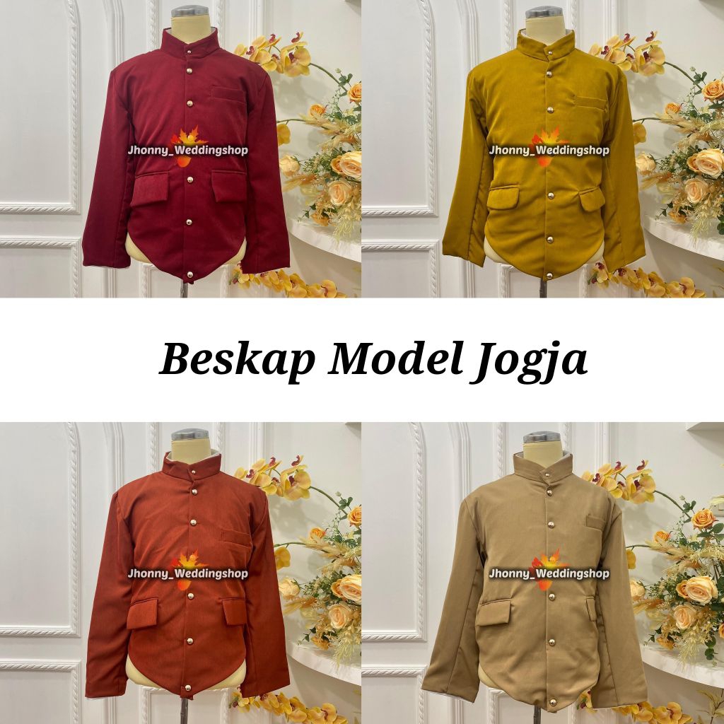 [PO JUMBO] Beskap Jogja Size Besar Warna Lengkap