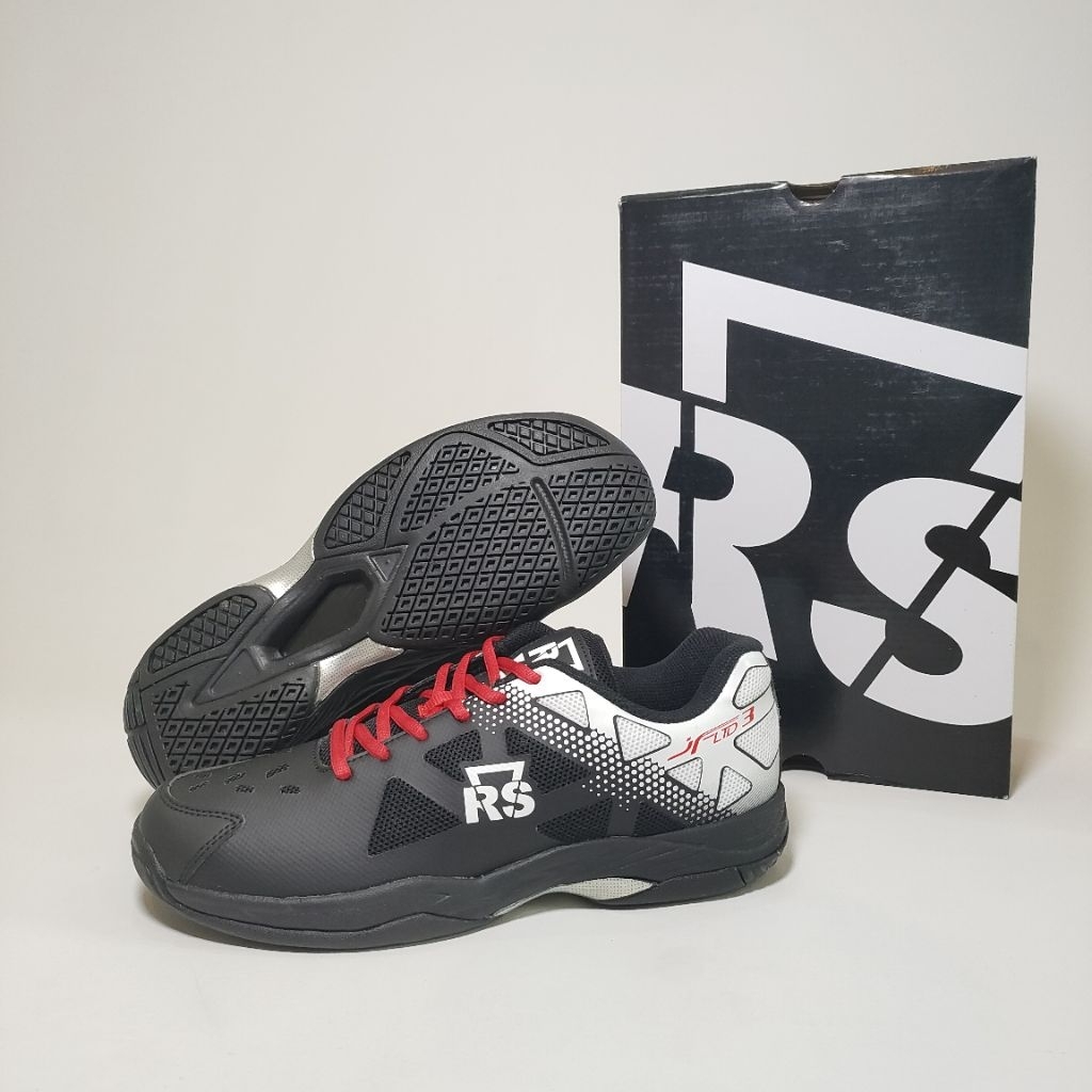 SEPATU RS JF LTD 3 HITAM DAN MERAH ORIGINAL 100%