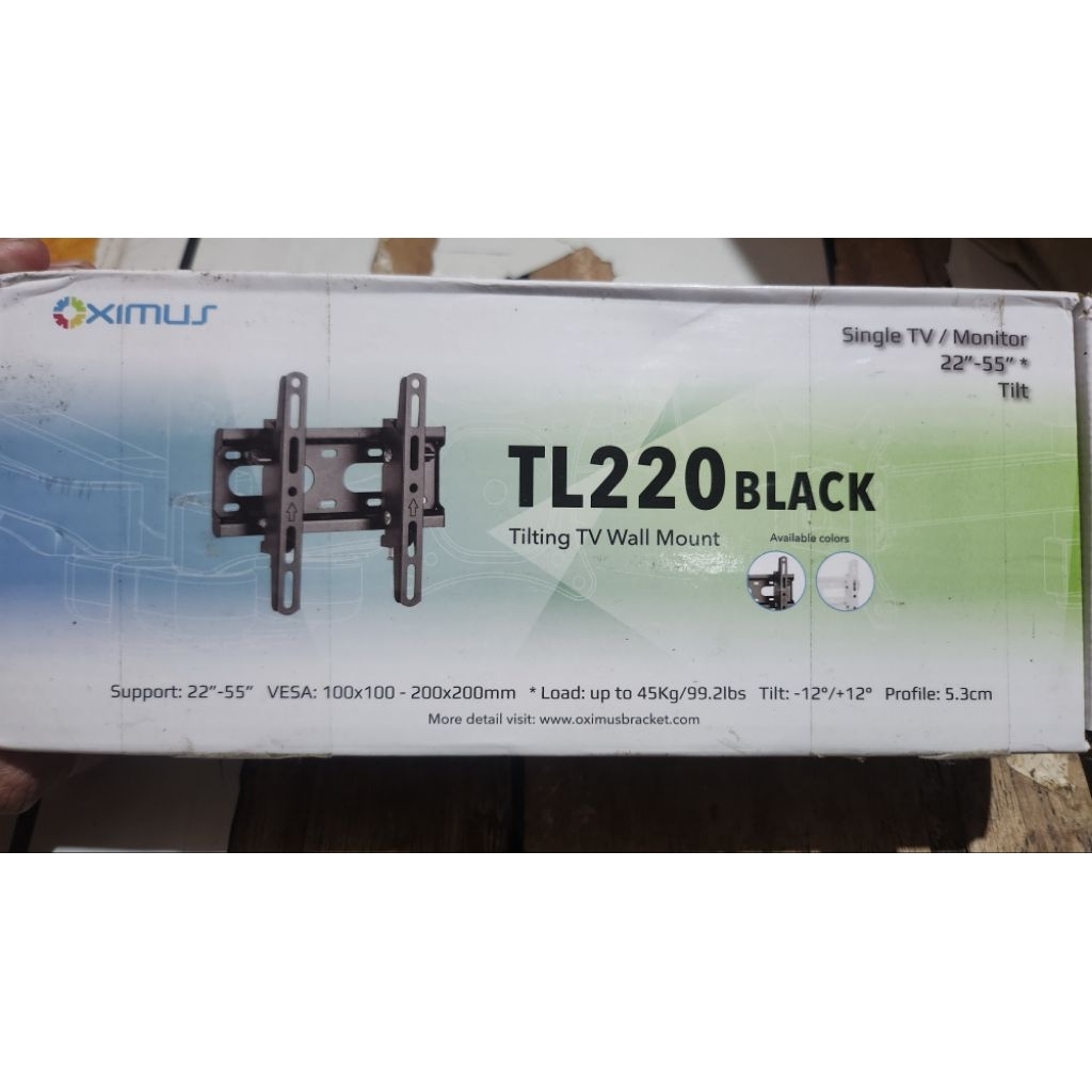oxymus TL220 bracket tv led monitor 22-55 inch