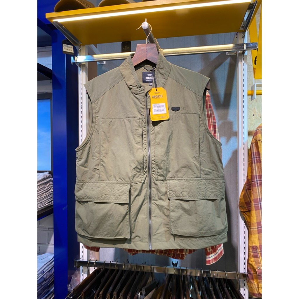 Rompi Vest MGEE Parasut Original MGEE Wazton CKST 002 Green