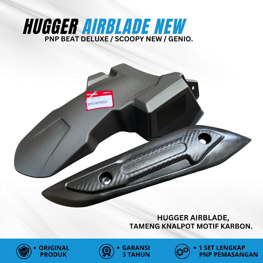 Hugger Spakbor Beat Deluxe Scoopy Genio spakbor kolong hungger Vietnam airblade original