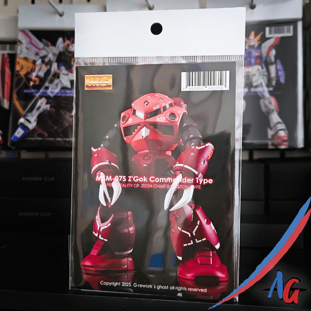 G-Rework MG Zgok Z'gok Commander Type Water Decal Sticker