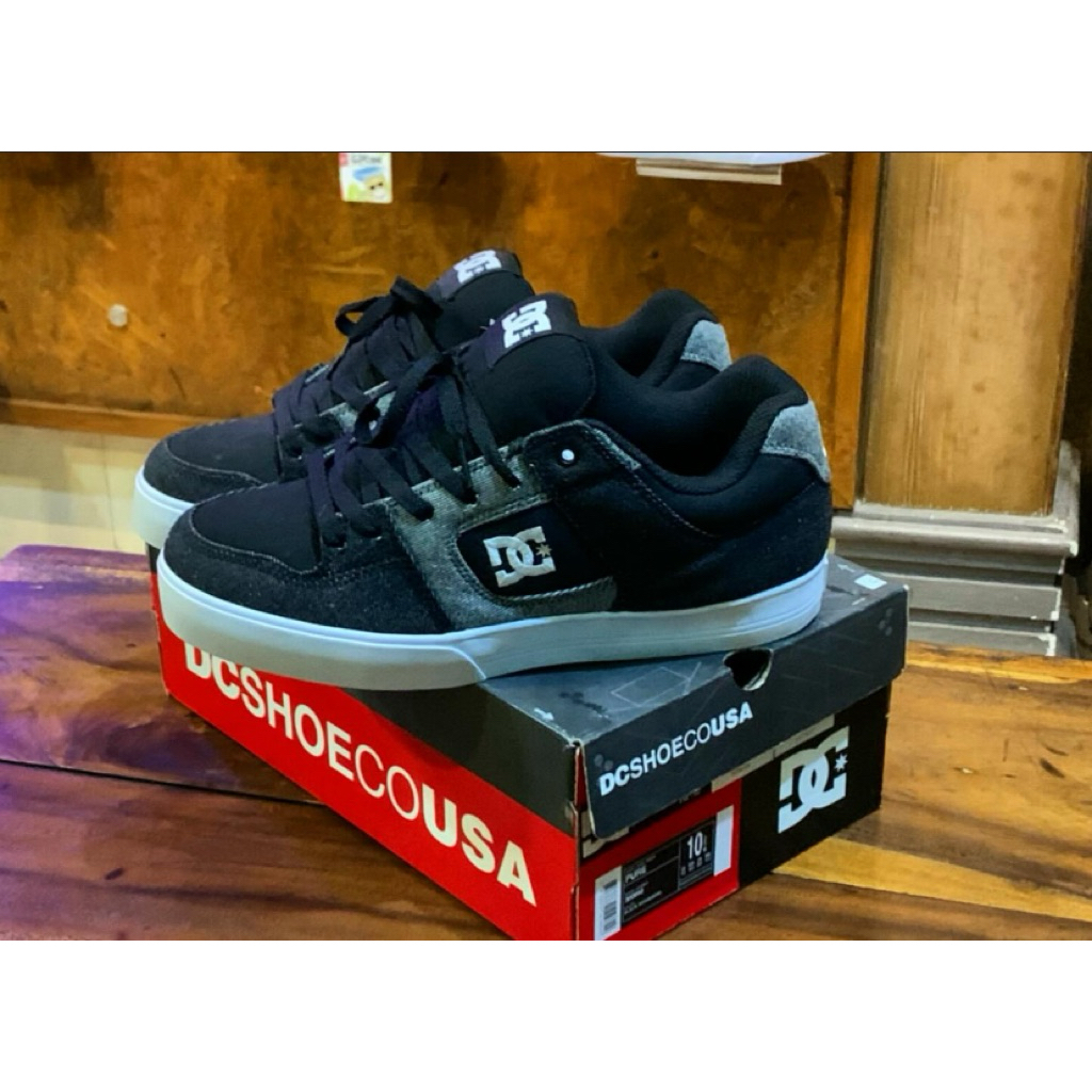sepatu DC SHOES • pure • black/denim
