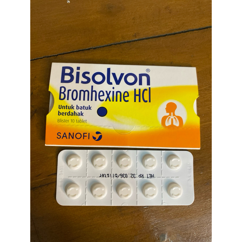 bisolvon tab isi 10
