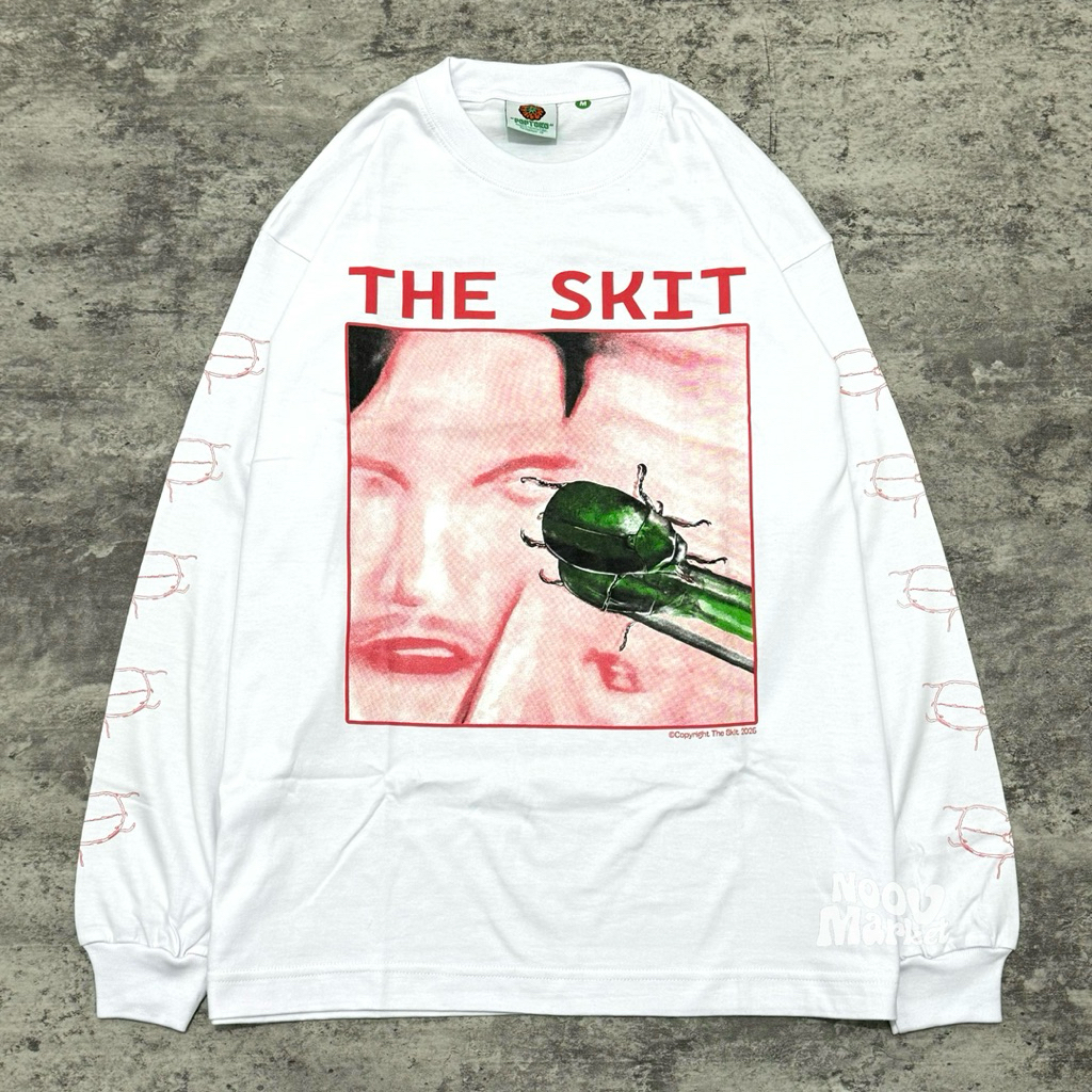Longsleeve The Skit - Kita Di Luka Yang Sama White | Official Merchandise | Noov Music Merchandise