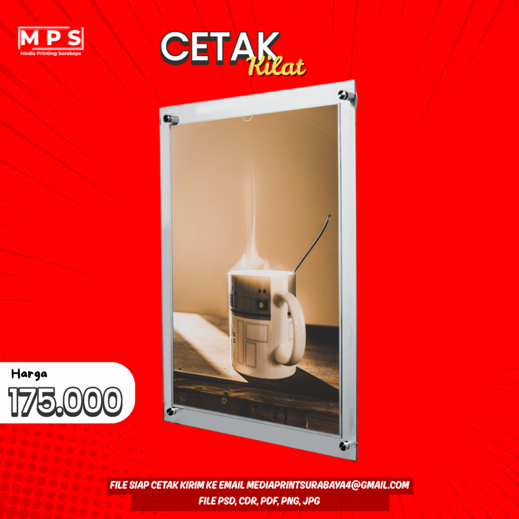 AKRILIK FRAME A3 I AKRILIK FRAME CUSTOM