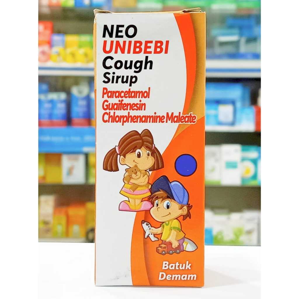 NEO UNIBEBI (COUGH SIRUP 60ML) - MEREDAKAN DEMAM, BATUK DAN DEMAM UNTUK ANAK-ANAK