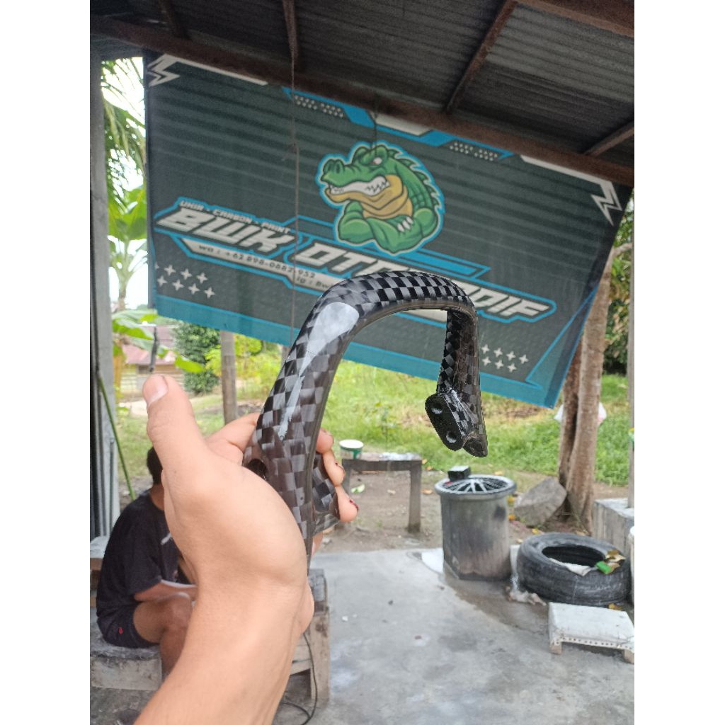 Begel ninja r ss original skining part carbon kevlar forged