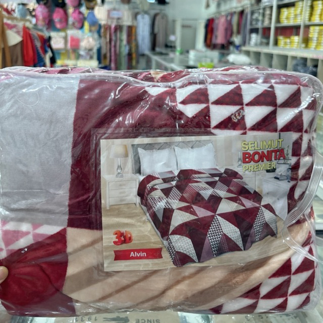 Selimut Bonita Premier Dijamin Asli Bonita - Selimut Davidson, Selimut Bonita 160cm*200cm