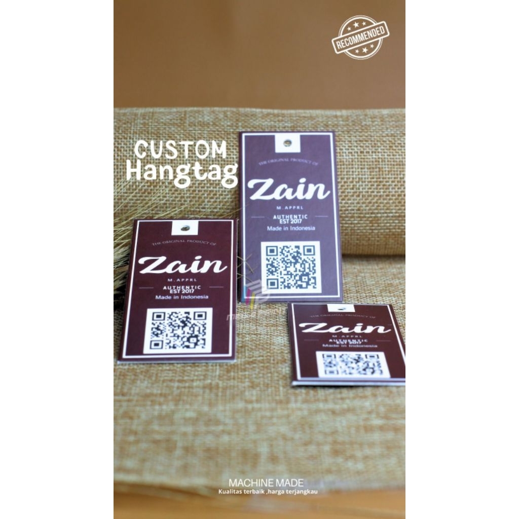 tag label, label hangtag, hangtag baju, hangtag 700 gsm
