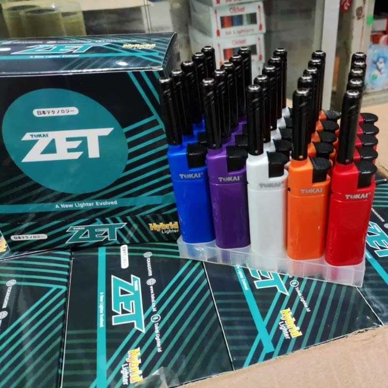 mancis korek api gas bara tokai bisa isi ulang pemantik kompor tokai ZET