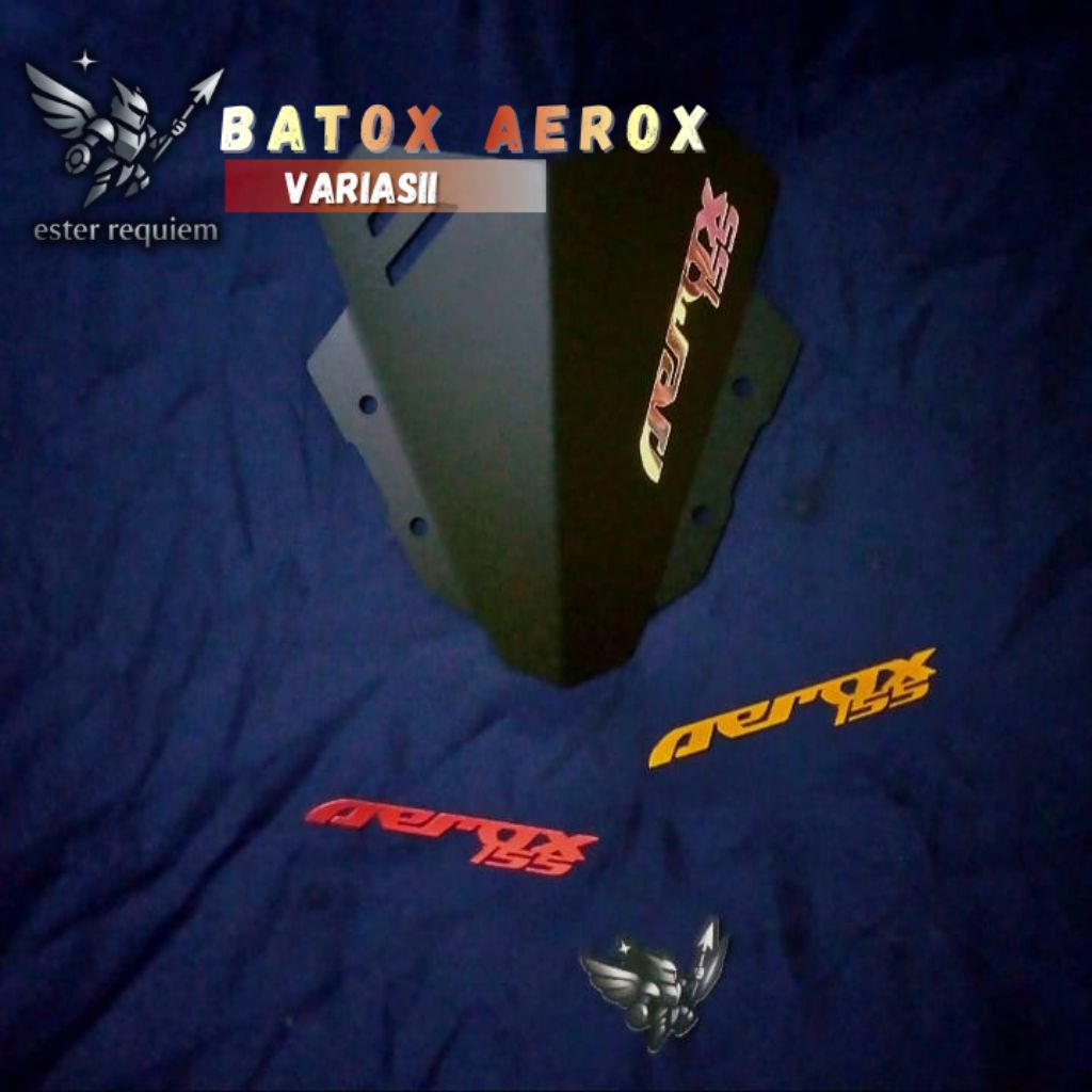 Tameng depan Aerox all Type free baut stainless steel Aerox Old & Aerox New, Presisi & Kuat, tameng 