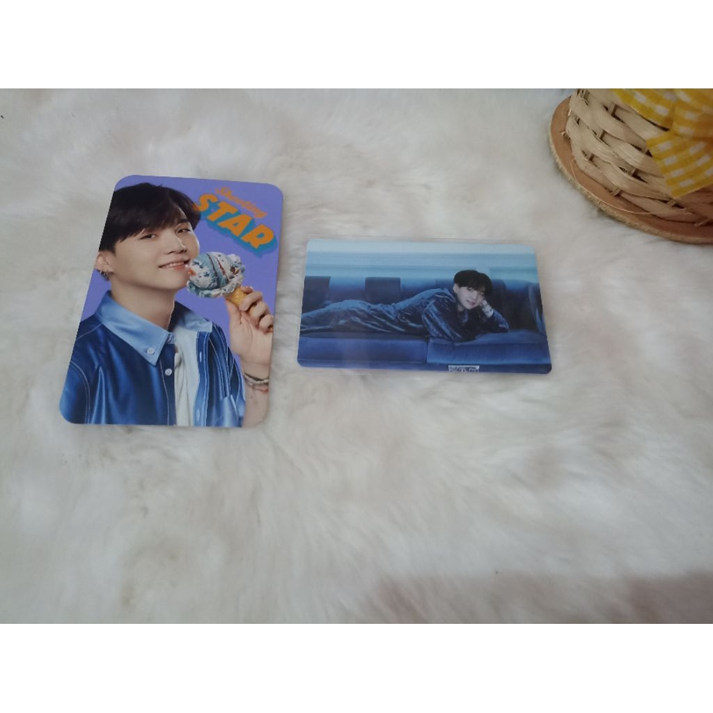Photocard BTS Suga Baskin Robbins