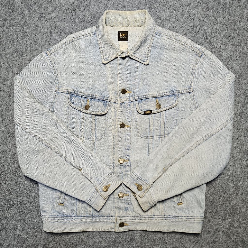 Jaket Denim Lee Riders 80’s – Hard Rock Café Las Vegas “Save The Planet” – Vintage USA