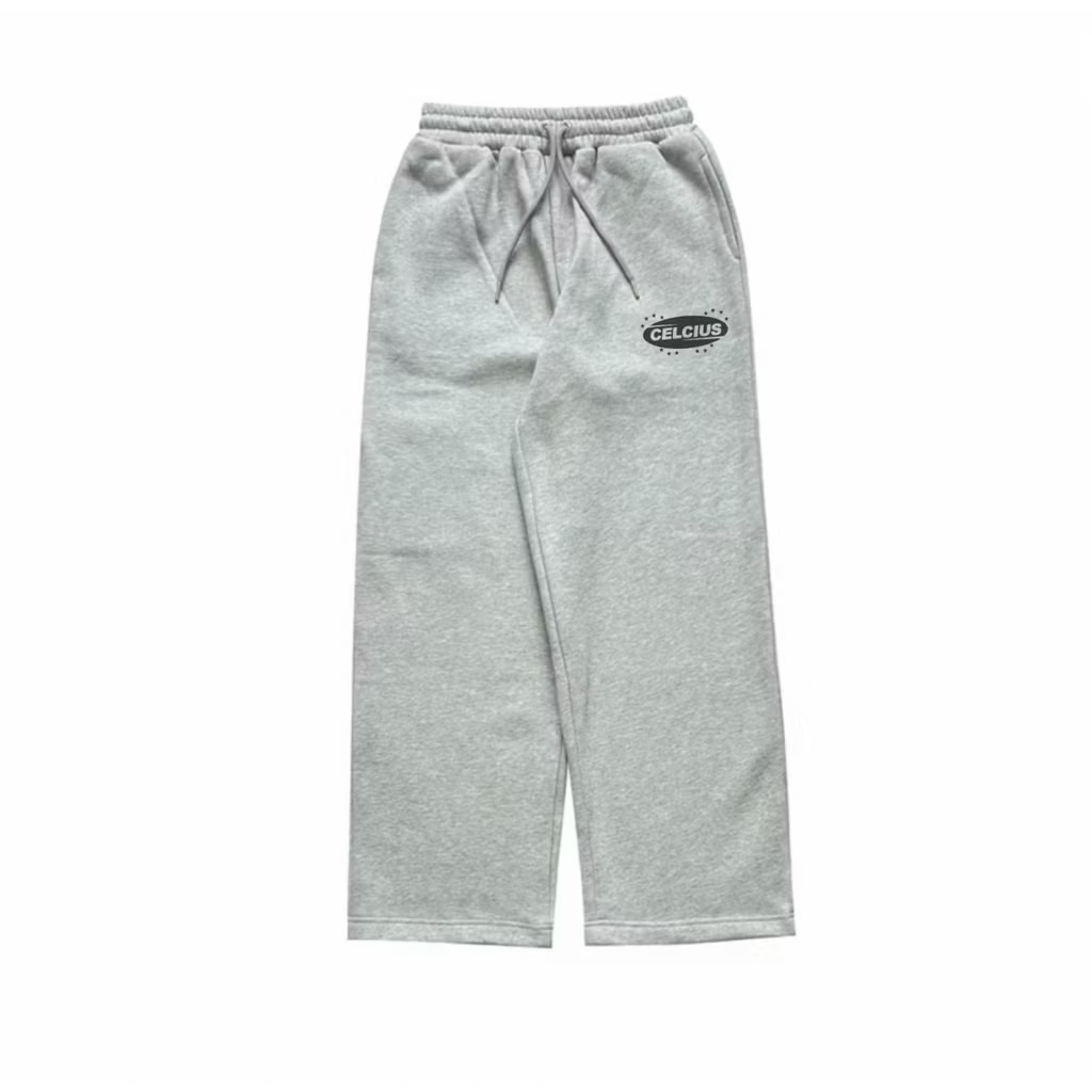 Celcius Celana Sweatpants Grey New Unisex Pria Wanita