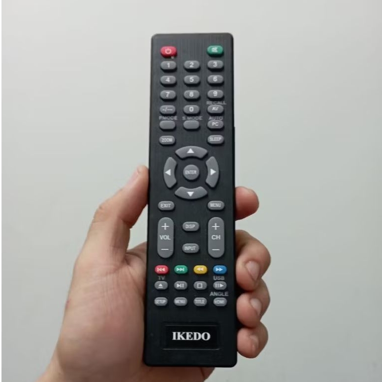 Remote Remot TV Digital Pengganti Tanpa Setting IKEDO LT-17L2-D